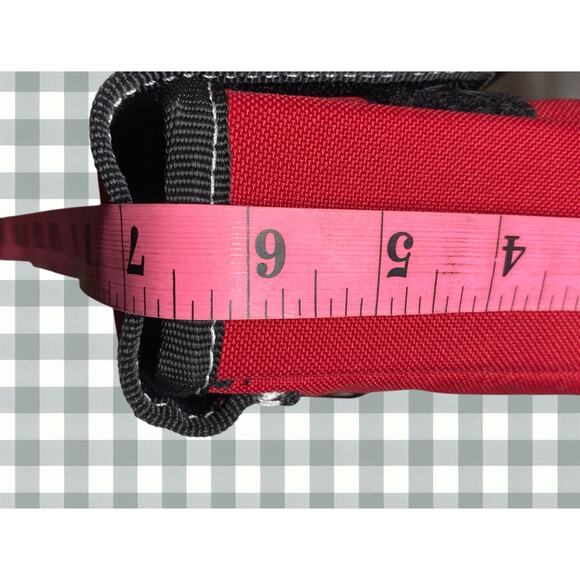 Husky Red & Black Tool Pouch with Belt Clip – 7” Wide – Unused No Tags - Picture 5 of 6